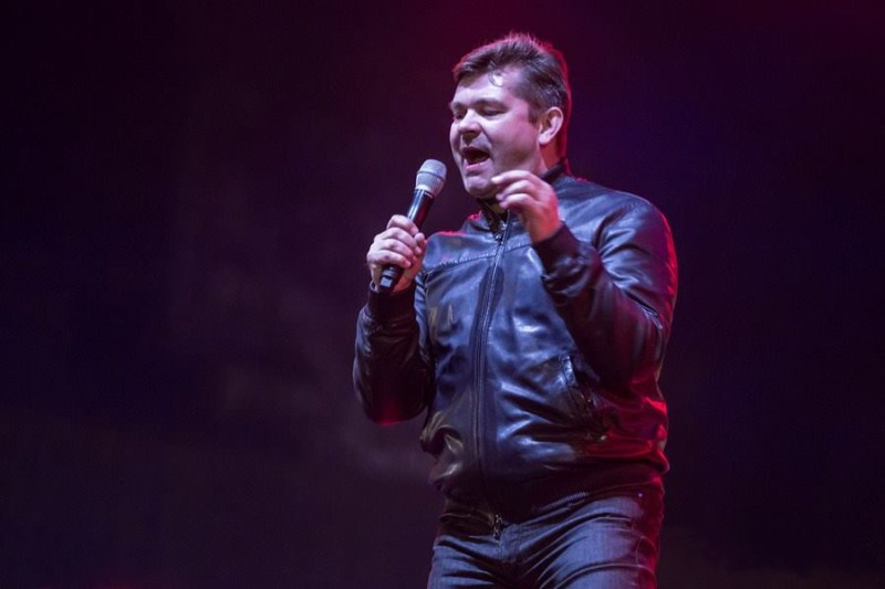 Zenek Maryniuk, the singer of the Disco Polo band Akcent, in 2016