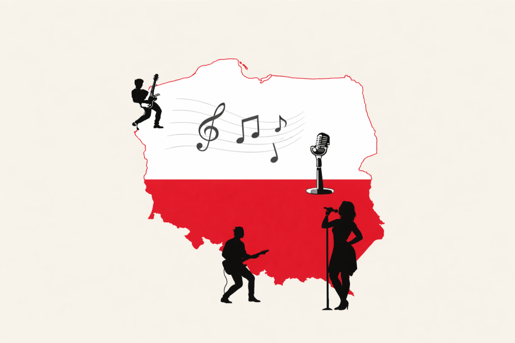 Polish music map: Bands and singers by&nbsp;location